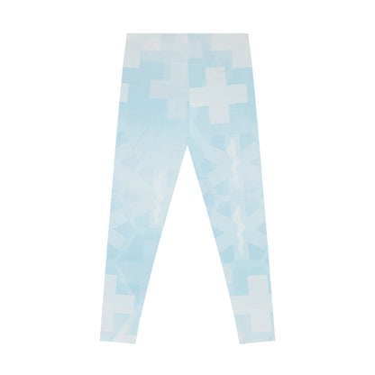 Star of Life & Cross Stretchy Leggings