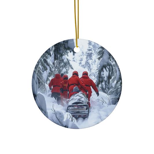 Snow Rescue Ornament