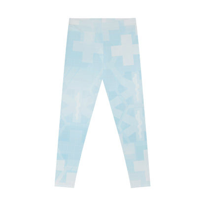 Star of Life & Cross Stretchy Leggings