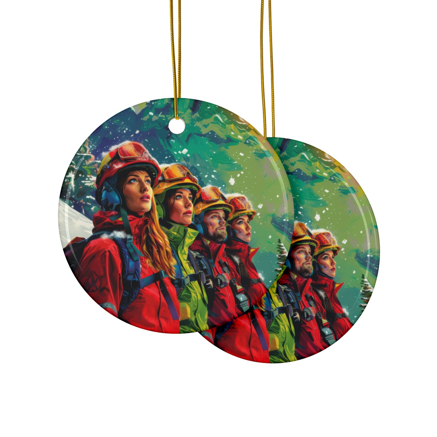 SAR Team Ornament