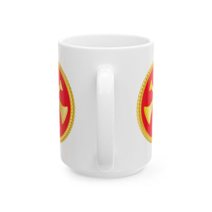 Rank - 3 Bugles - Red Mug