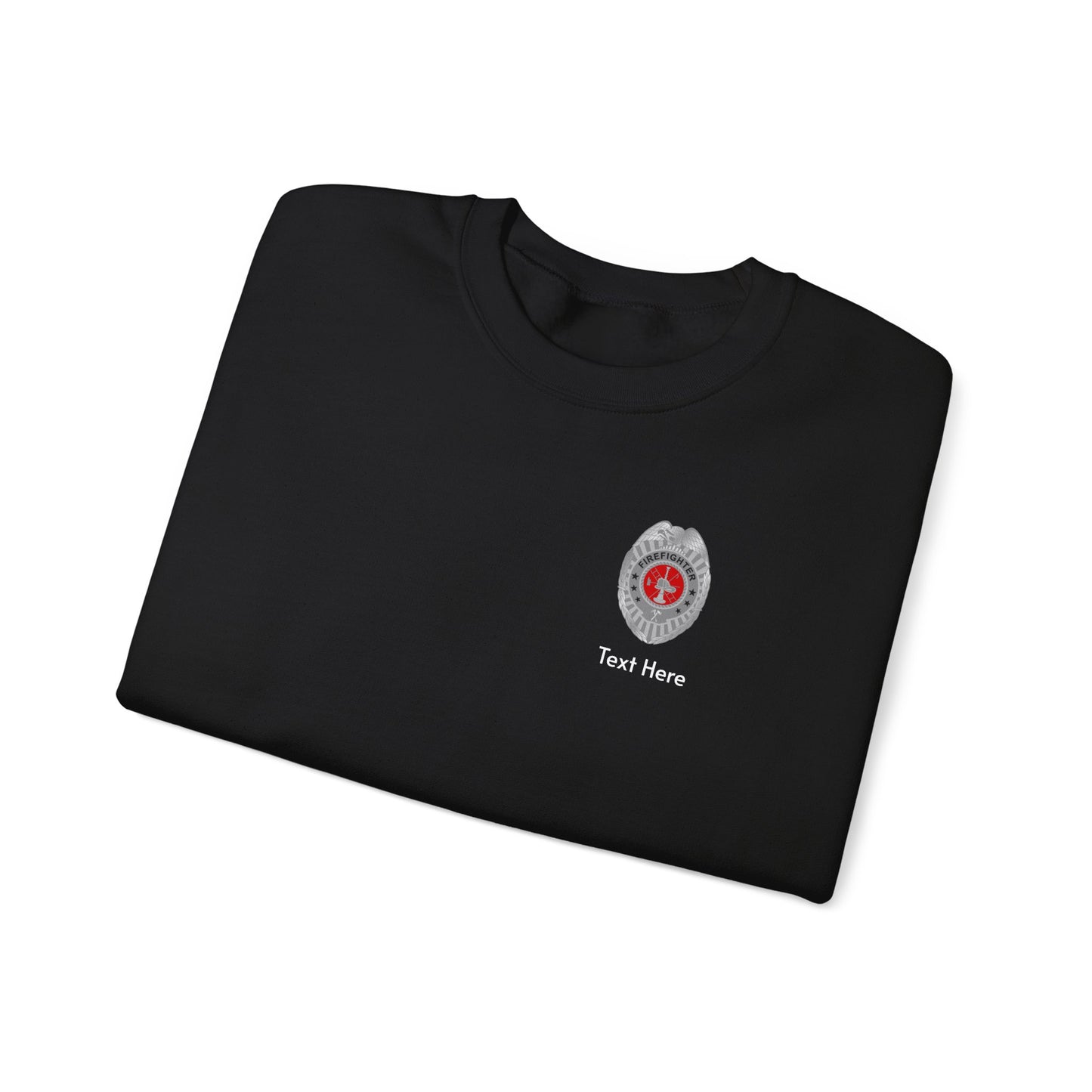 Firefighter Badge Sweatshirt