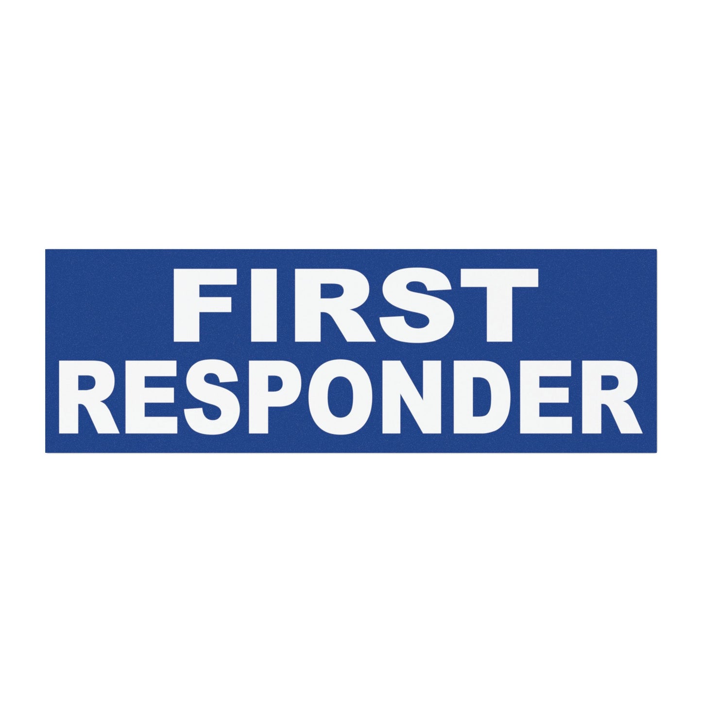 First Responder Car Magnet