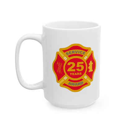 25 Years Service Award Mug