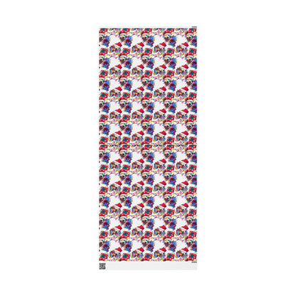 Christmas Pug Wrapping Paper