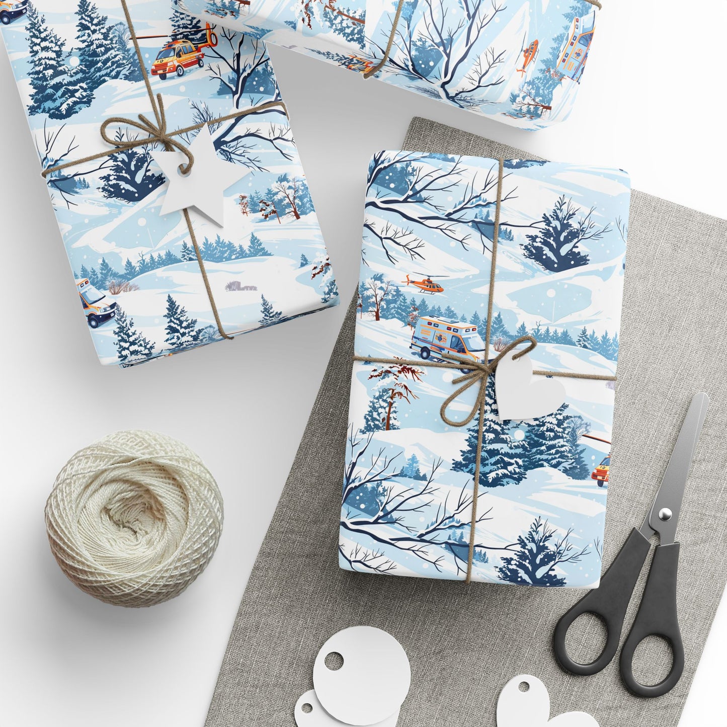 Ambulance & Air Ambulance Wrapping Paper