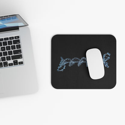 Glass DNA Strand Mouse Pad