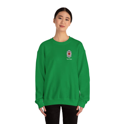 Volunteer Firefighter Badge Sweatshirt