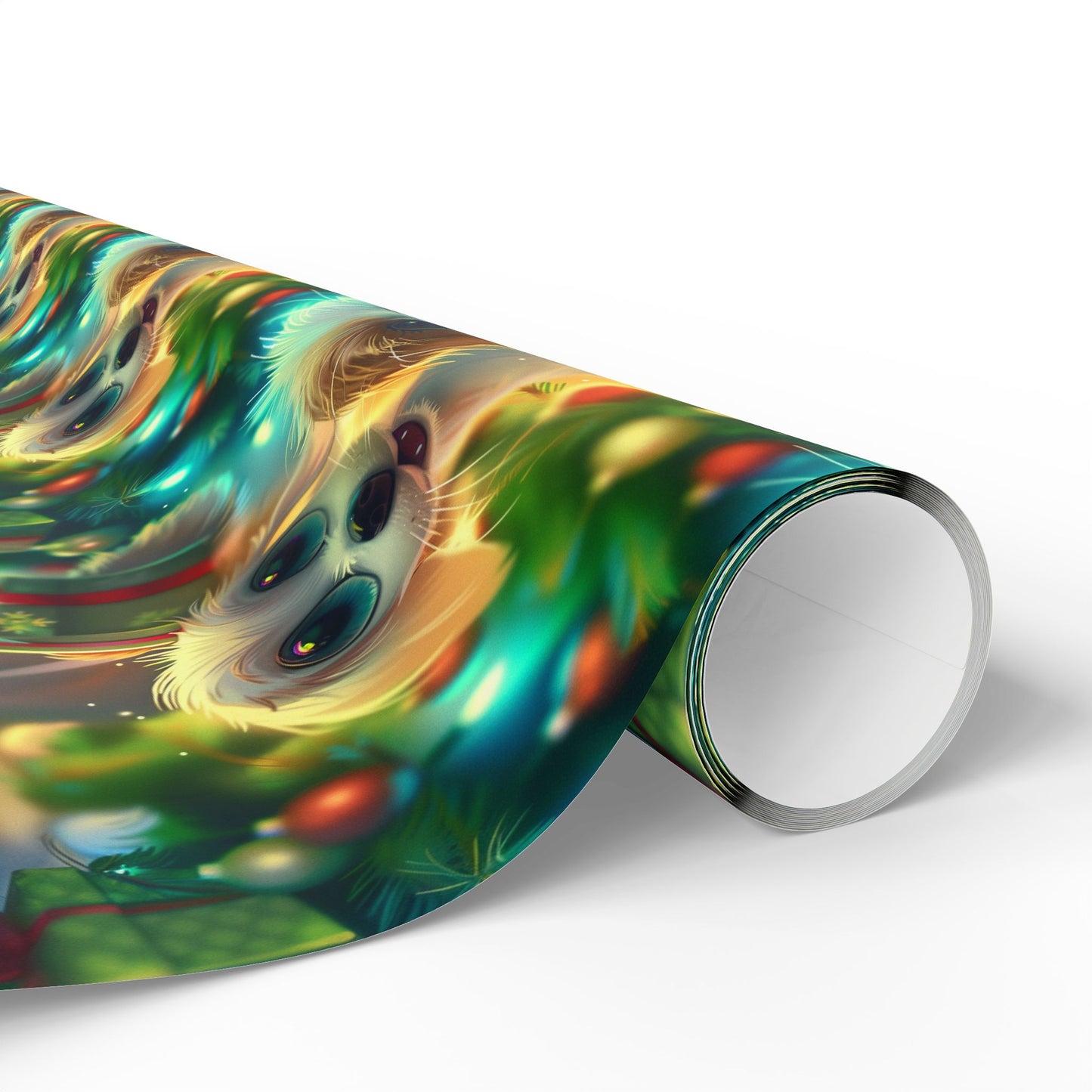 Puppy & Kitten Wrapping Paper