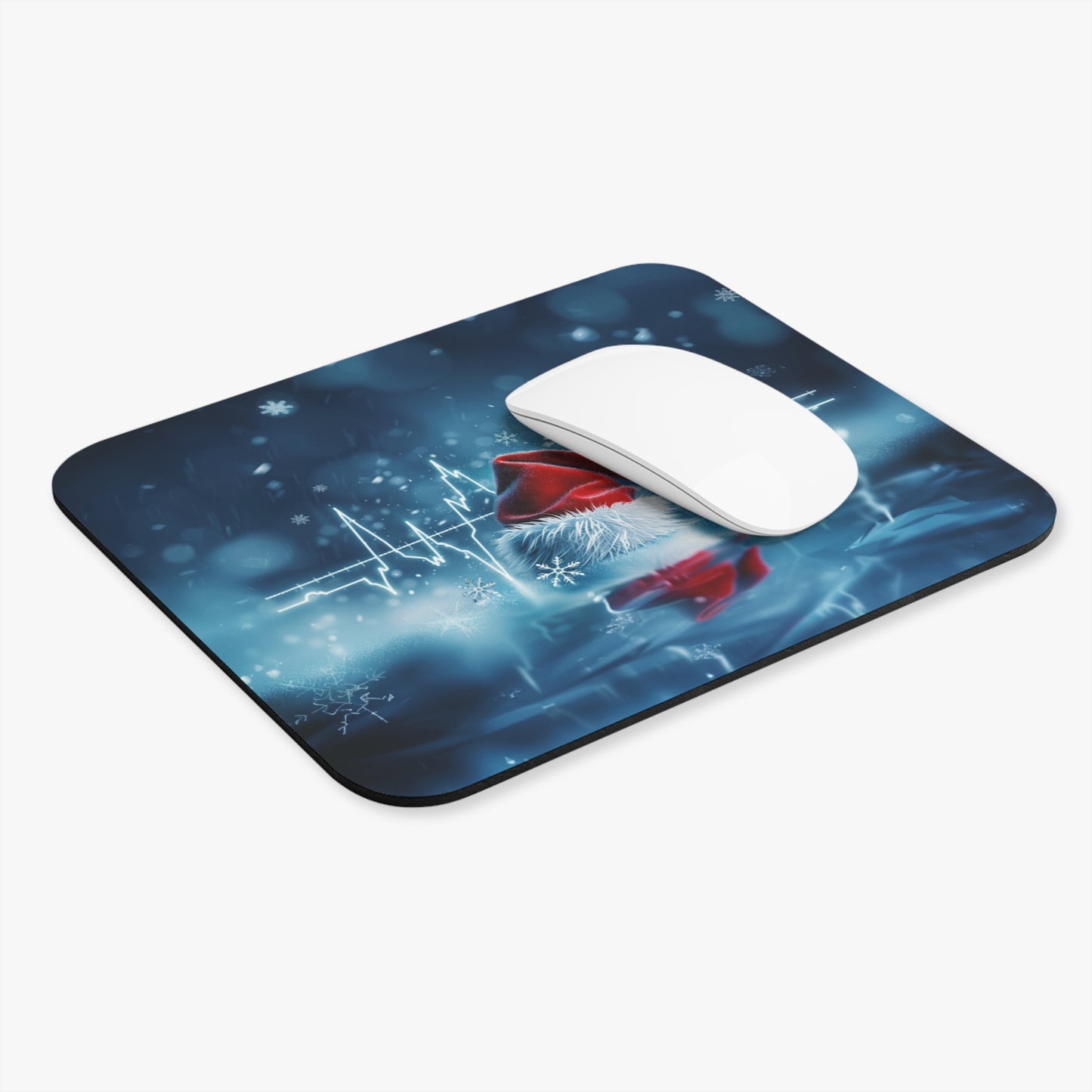 Santa Hat Rhythm Mouse Pad