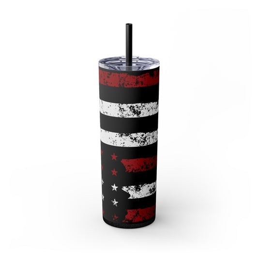 Firefighter Flag Tumbler