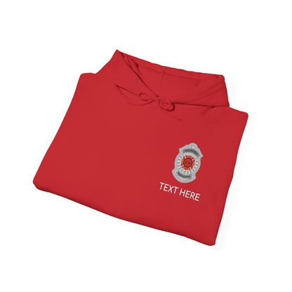 Volunteer Firefighter Badge Hoodie