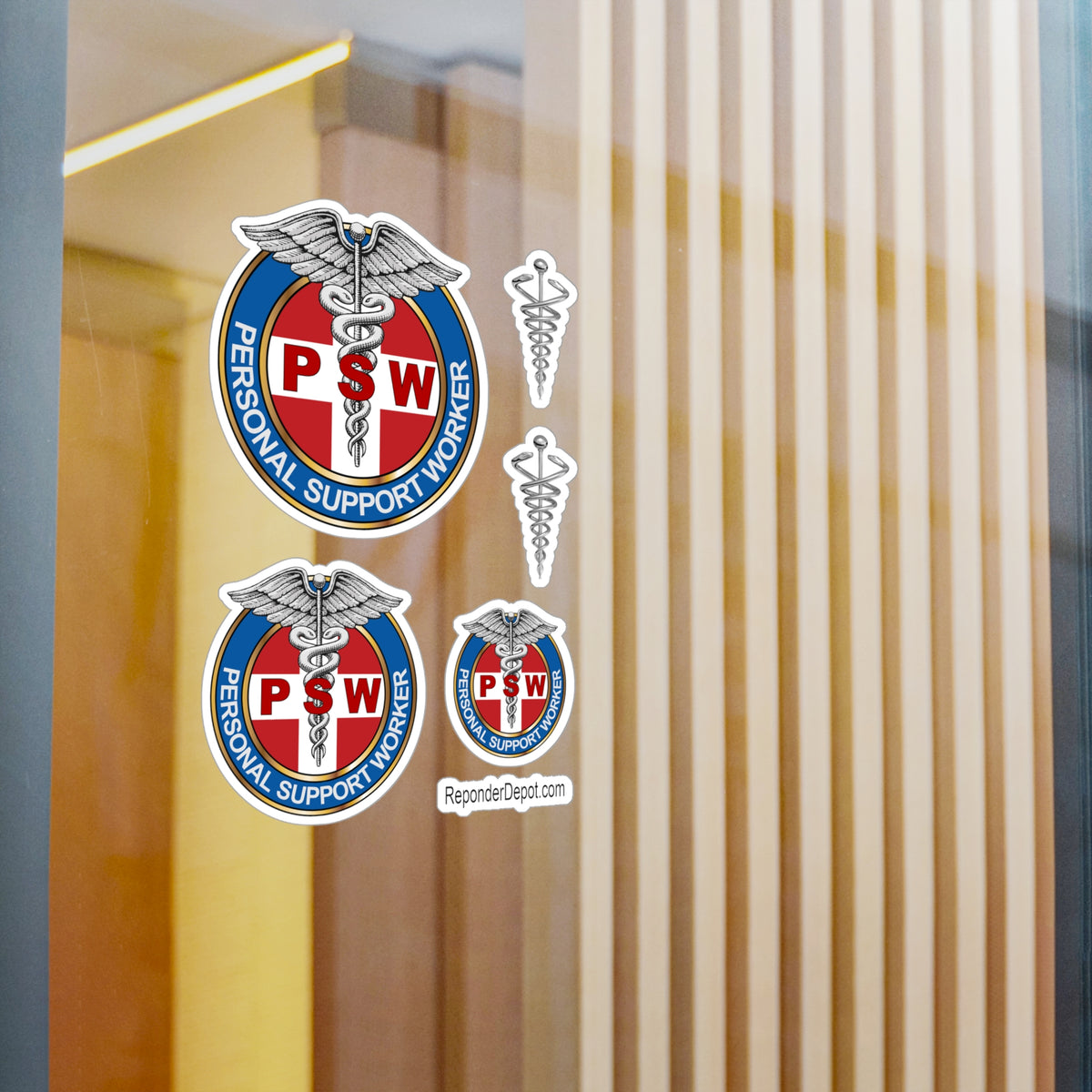 Support Decal Personal Support Worker Decal Set – Responder Depot
