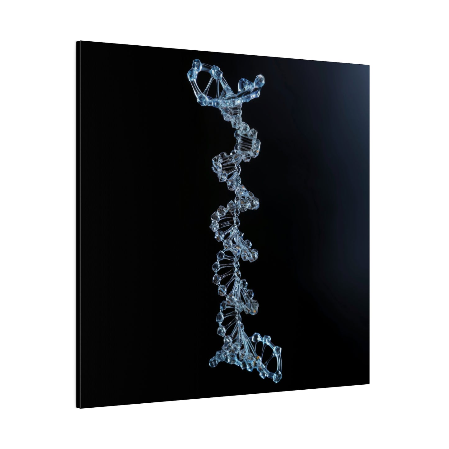 Matte Canvas - Glass DNA Strand