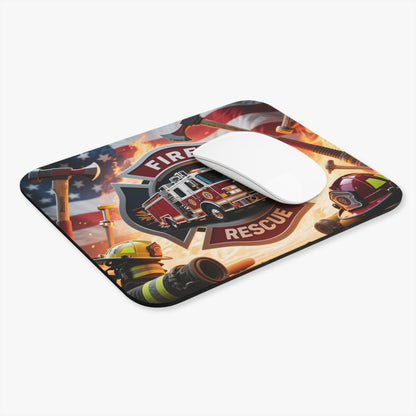 Fire Rescue Mouse Pad