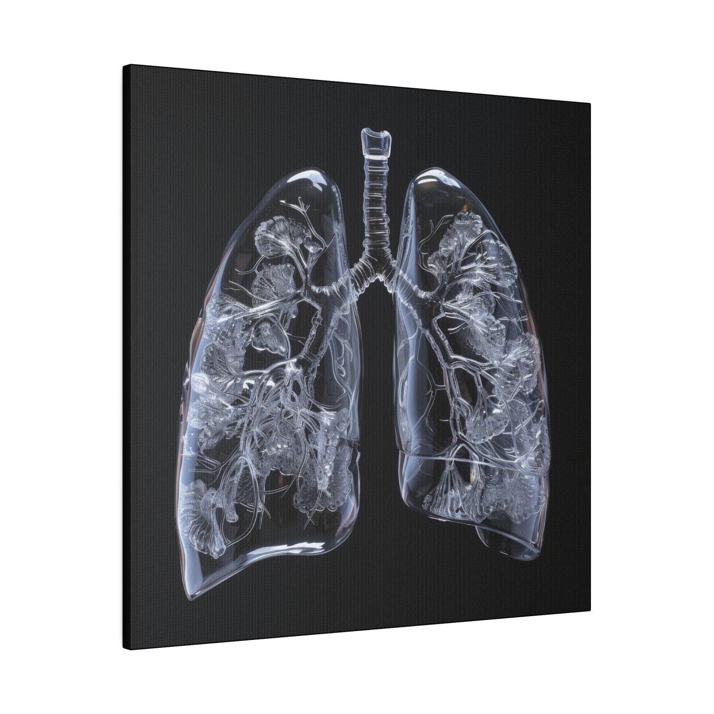 Matte Canvas - Glass Lungs