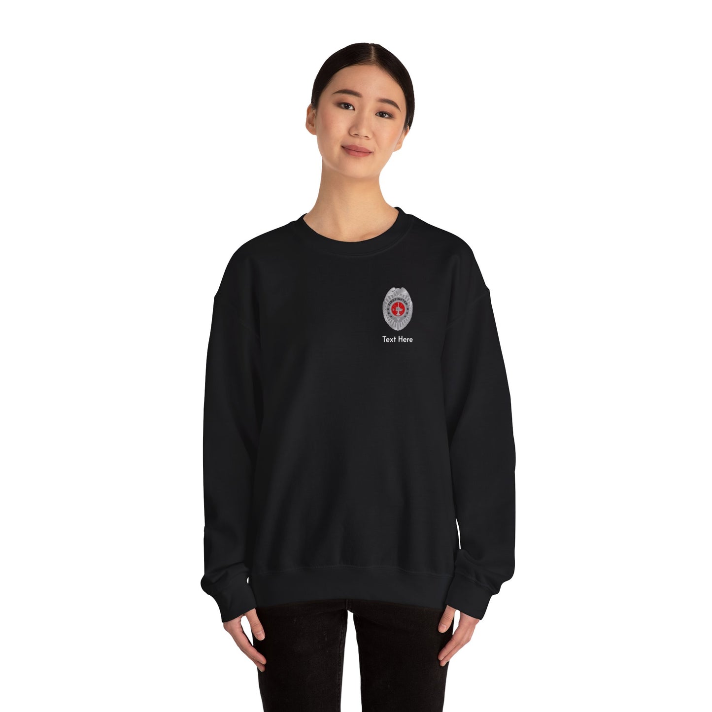 Firefighter Badge Sweatshirt