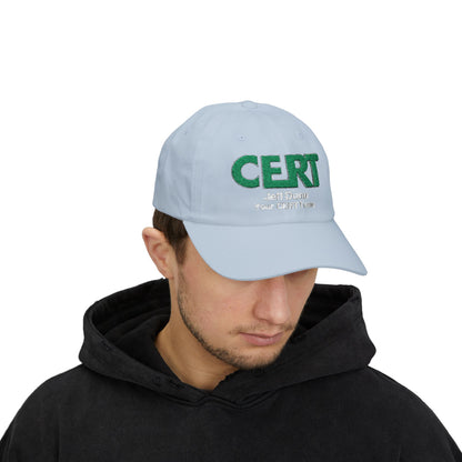 CERT Custom Baseball Cap
