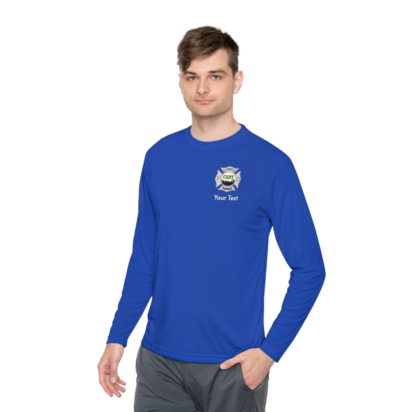 CERT FD Badge Long Sleeve Tee