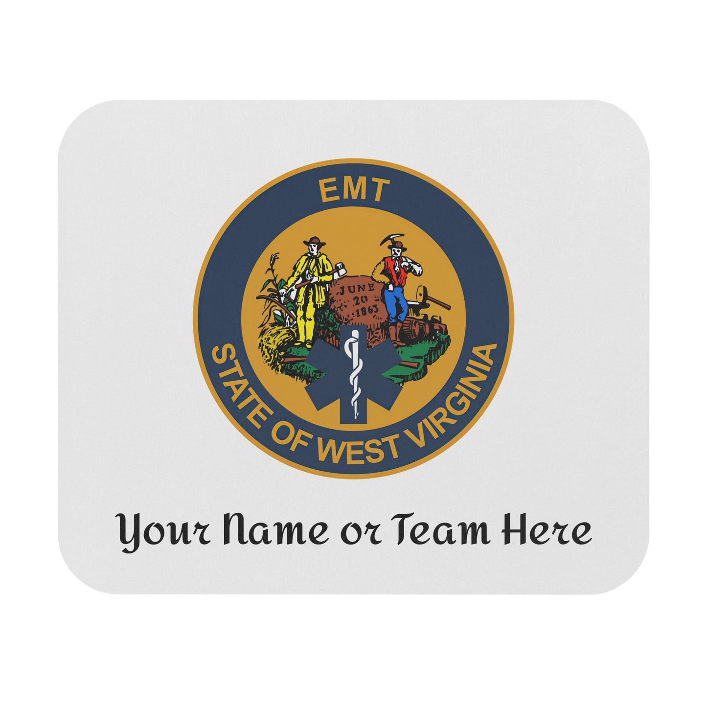 WV EMT Custom Mouse Pad