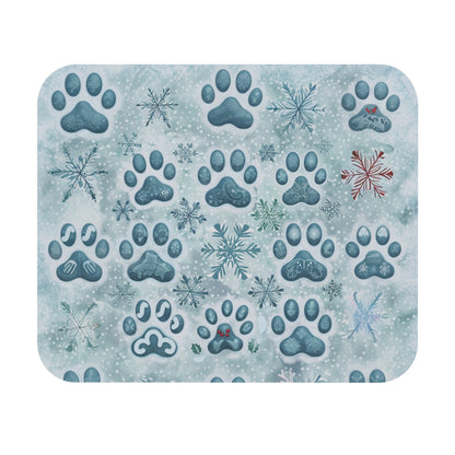 Paws & Flakes Mouse Pad
