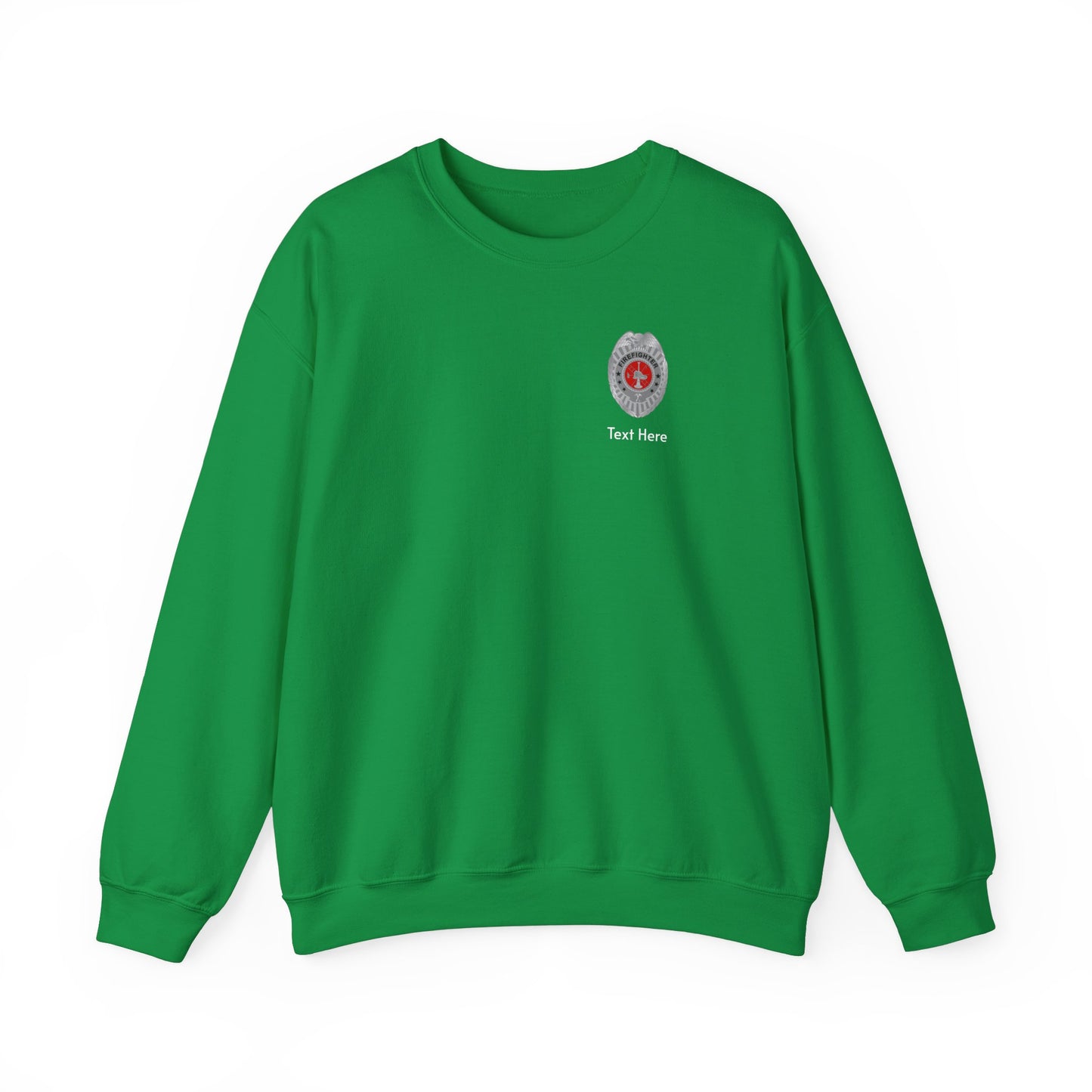Firefighter Badge Sweatshirt