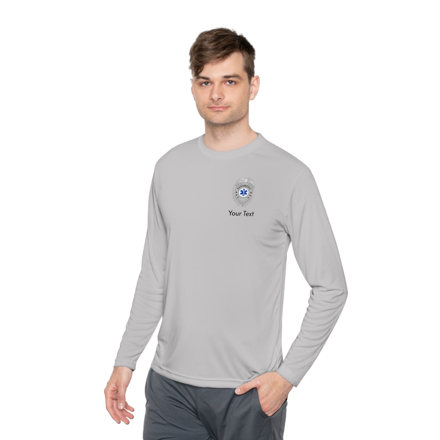 Paramedic Badge Long Sleeve Tee