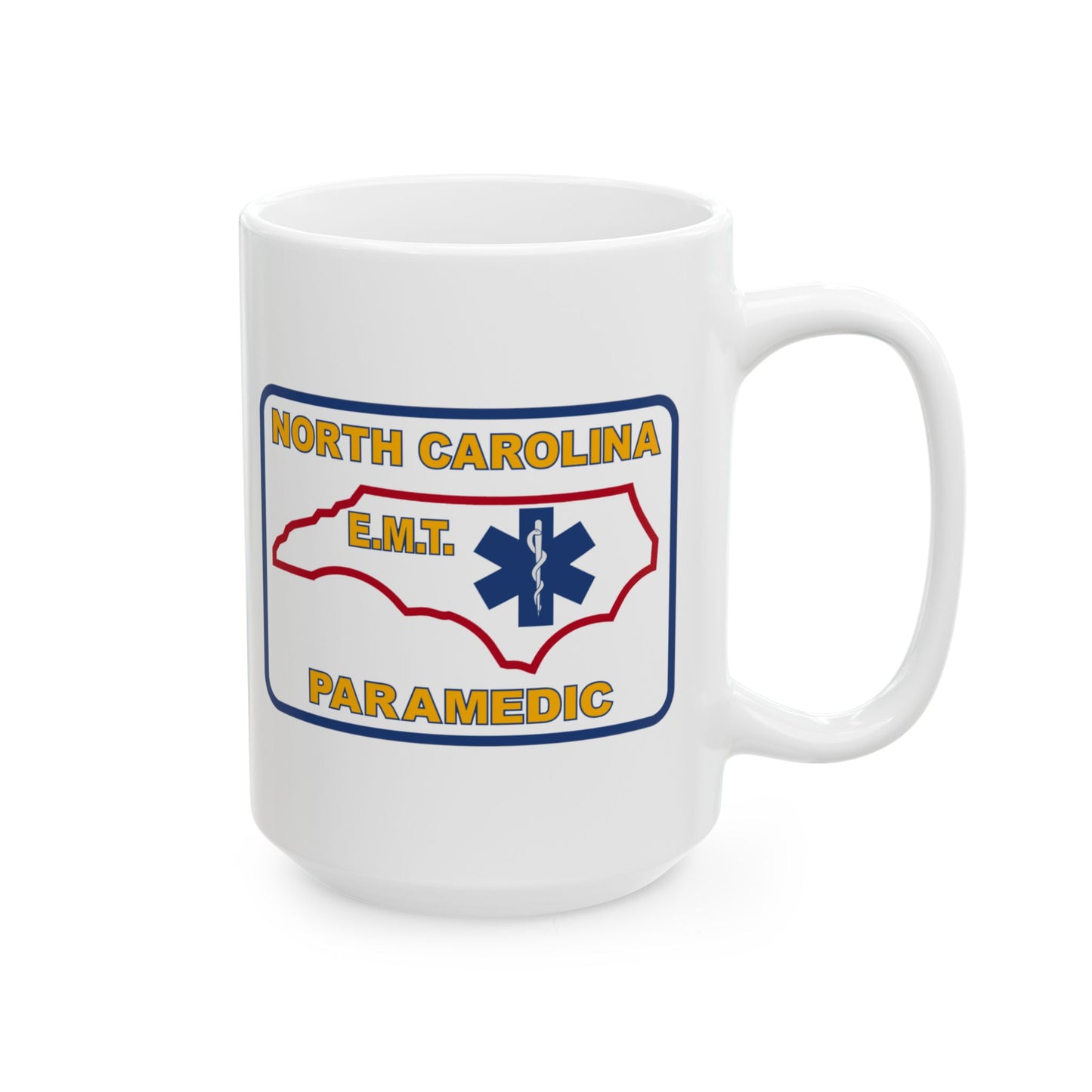 North Carolina Paramedic Patch Mug