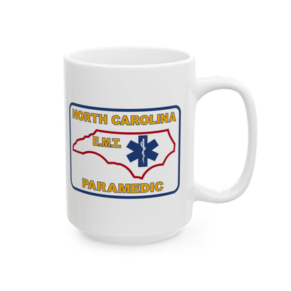 North Carolina Paramedic Patch Mug