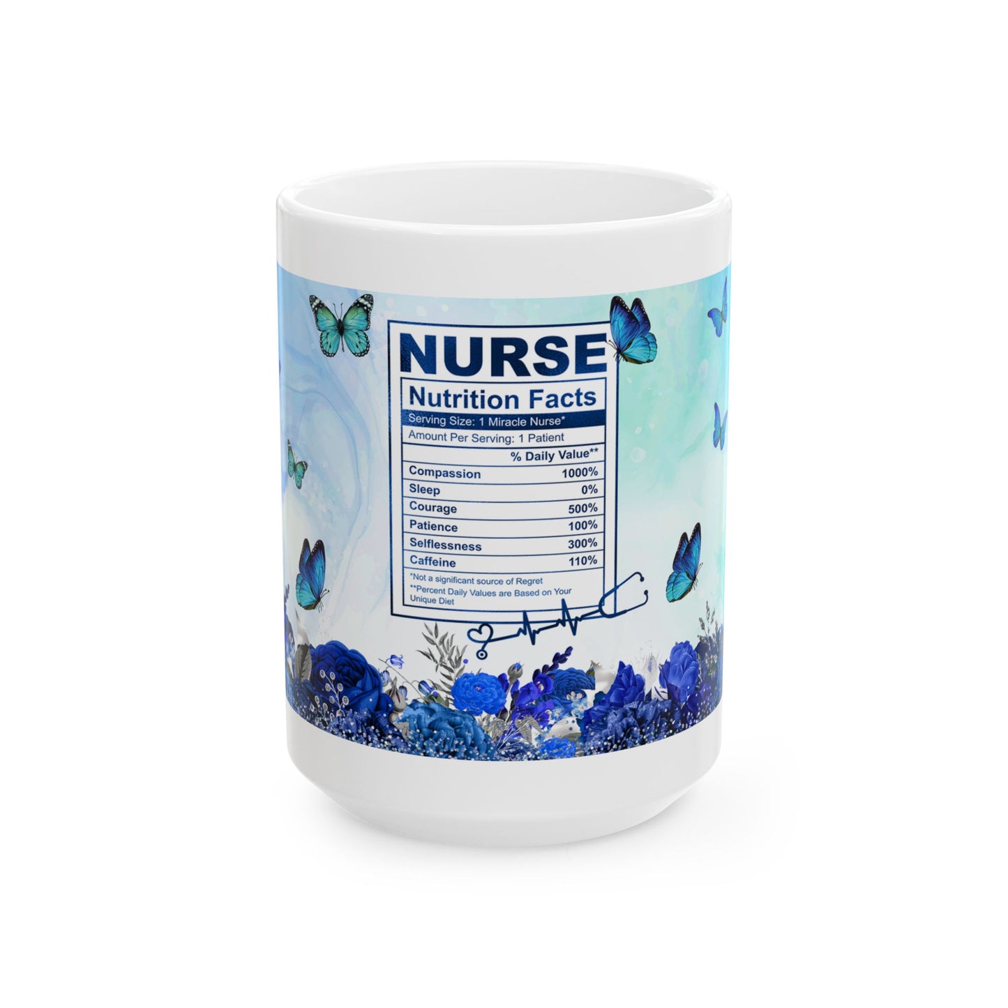 Nurse Nutrition - Blue Mug