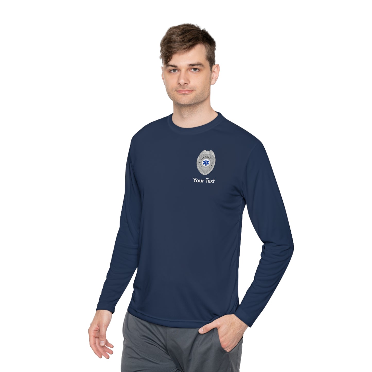 Paramedic Badge Long Sleeve Tee