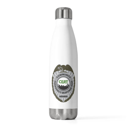 CERT Badge 20oz Insulated Bottle