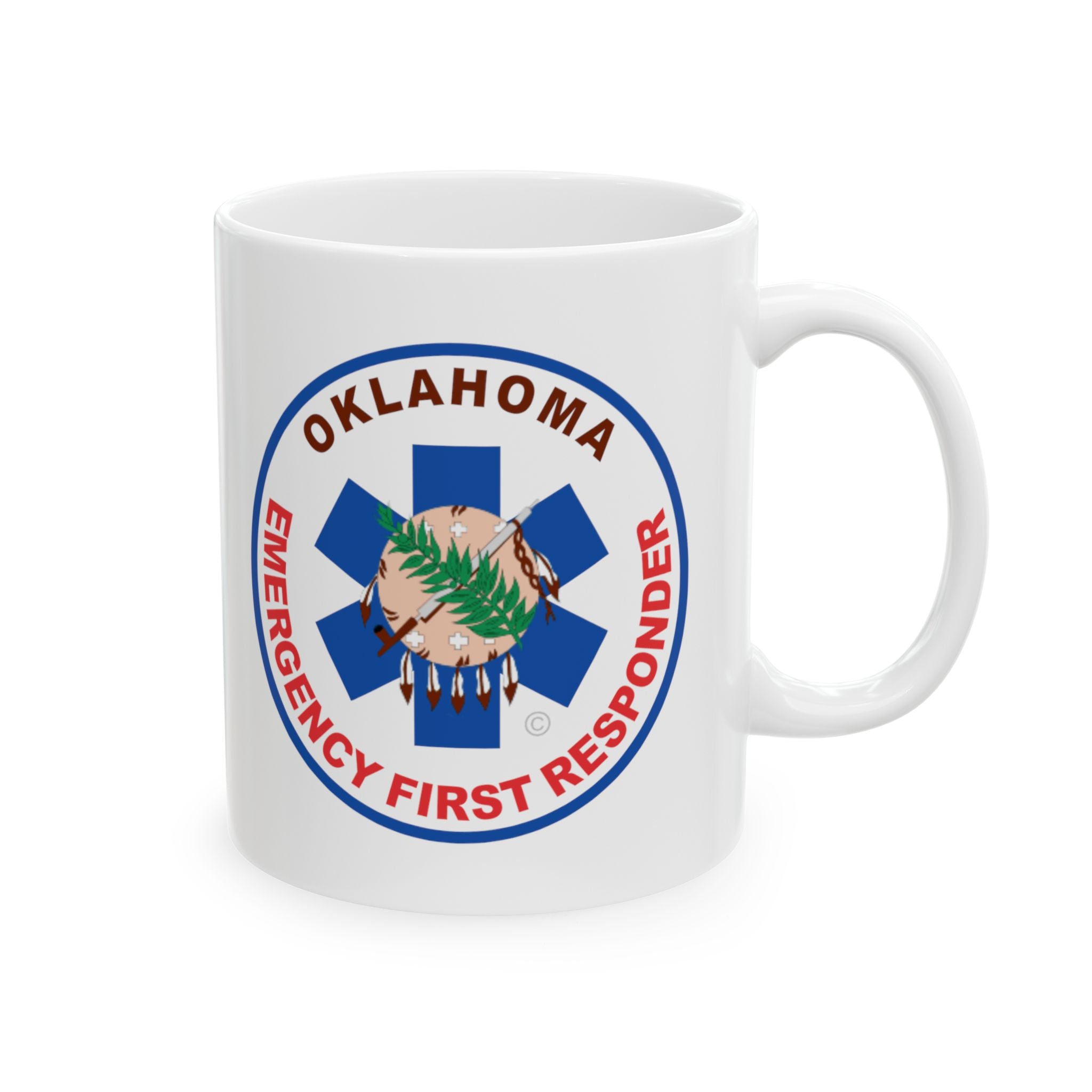 Ok First Part Card Oklahoma First Responder Mug – Responder Depot