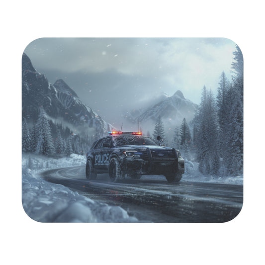 Christmas Cruiser Mouse Pad