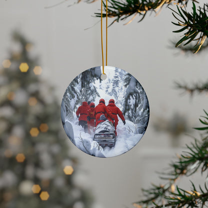Snow Rescue Ornament