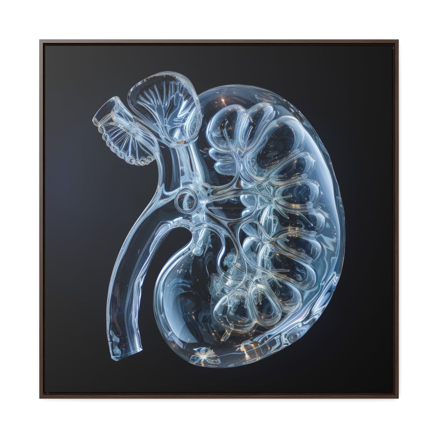 Framed Canvas - Glass Bladder