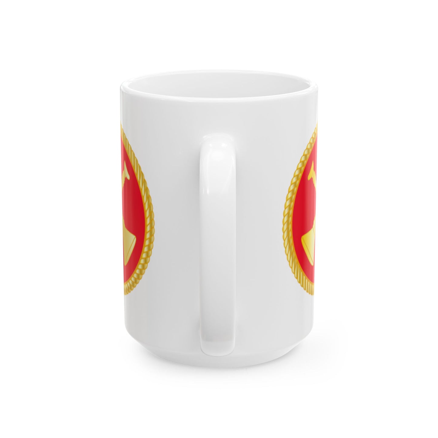 Rank - 2 Bugles X - Red Mug