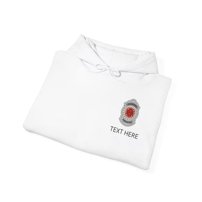 Volunteer Firefighter Badge Hoodie