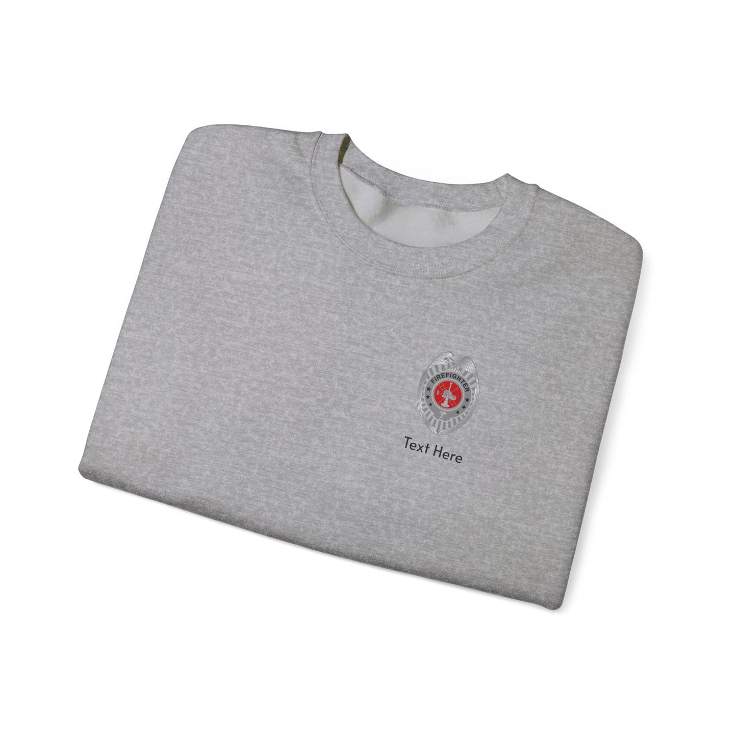 Firefighter Badge Sweatshirt