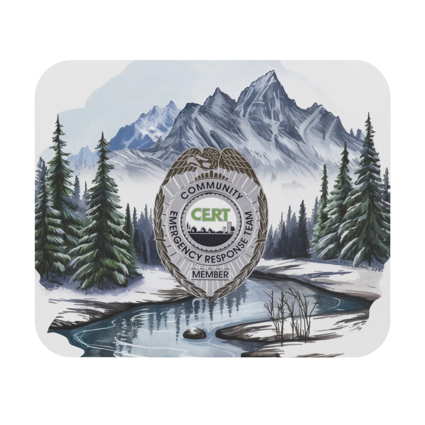 CERT Badge Mouse Pad