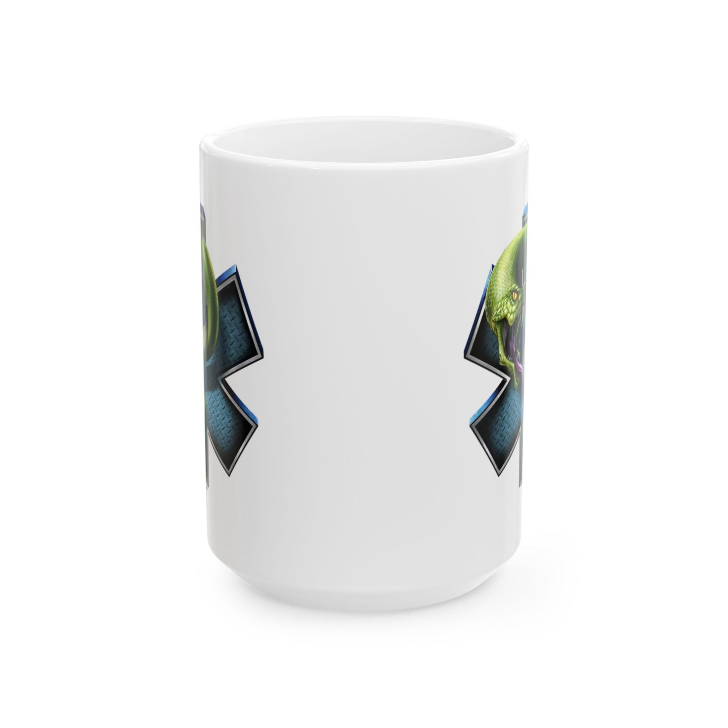 Star of Life and Snake Mug