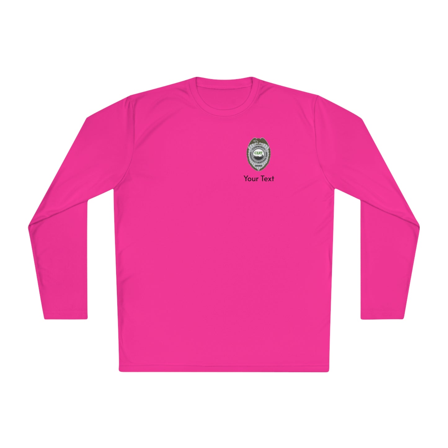 CERT Badge Long Sleeve Tee