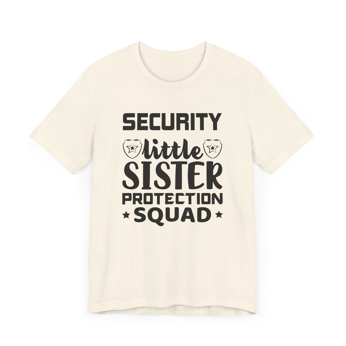 Security Little Sister Protection Squad T-Shirt