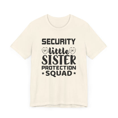Security Little Sister Protection Squad T-Shirt
