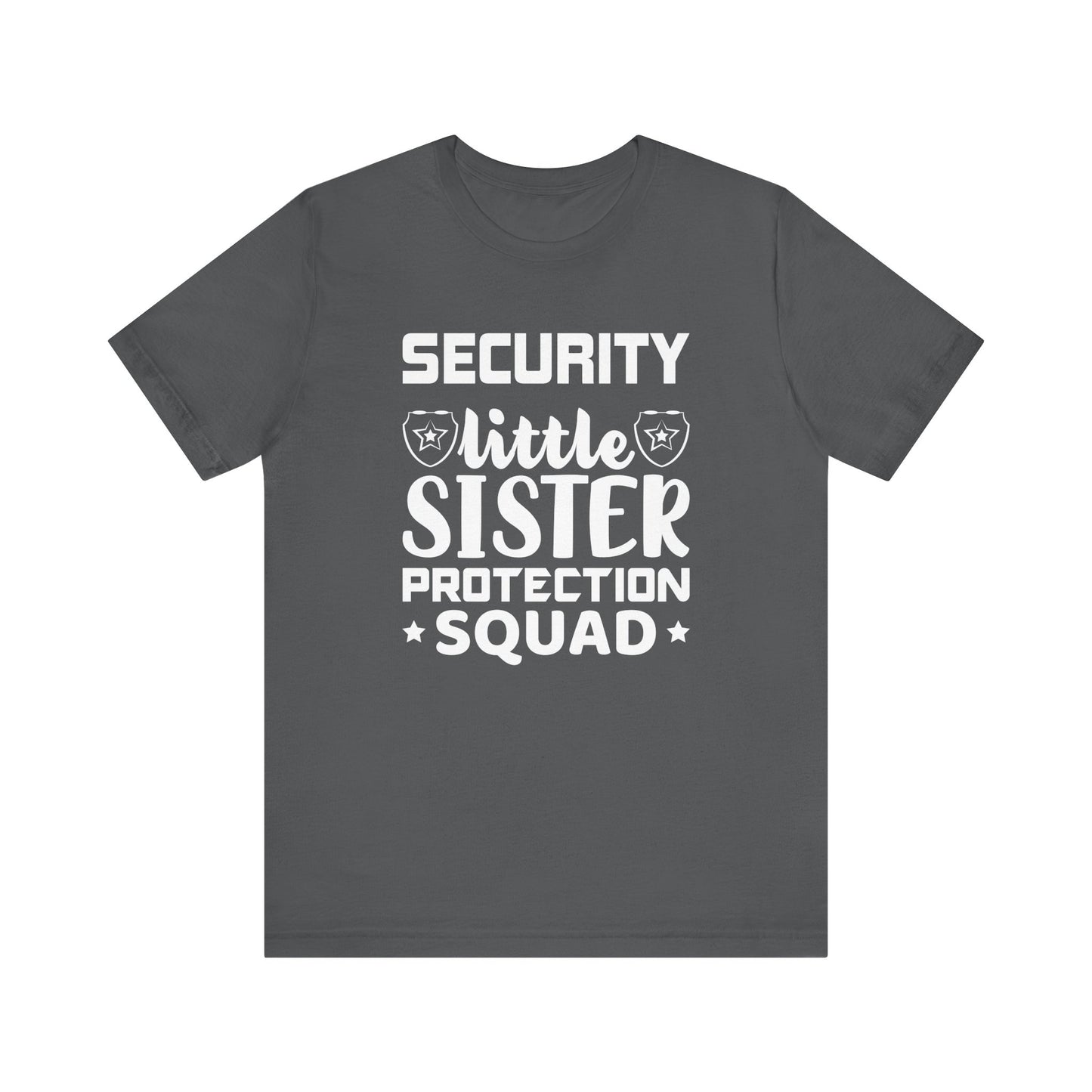 Security Little Sister Protection Squad T-Shirt