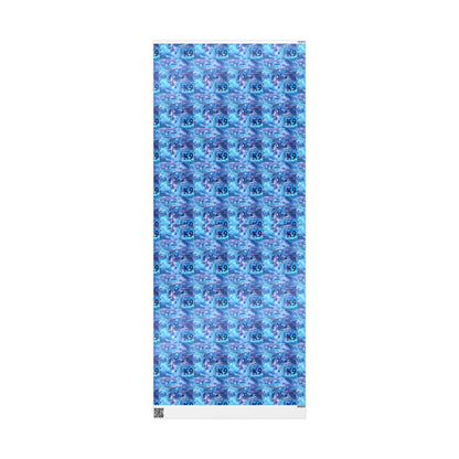 K9 Ice Cubes Wrapping Paper