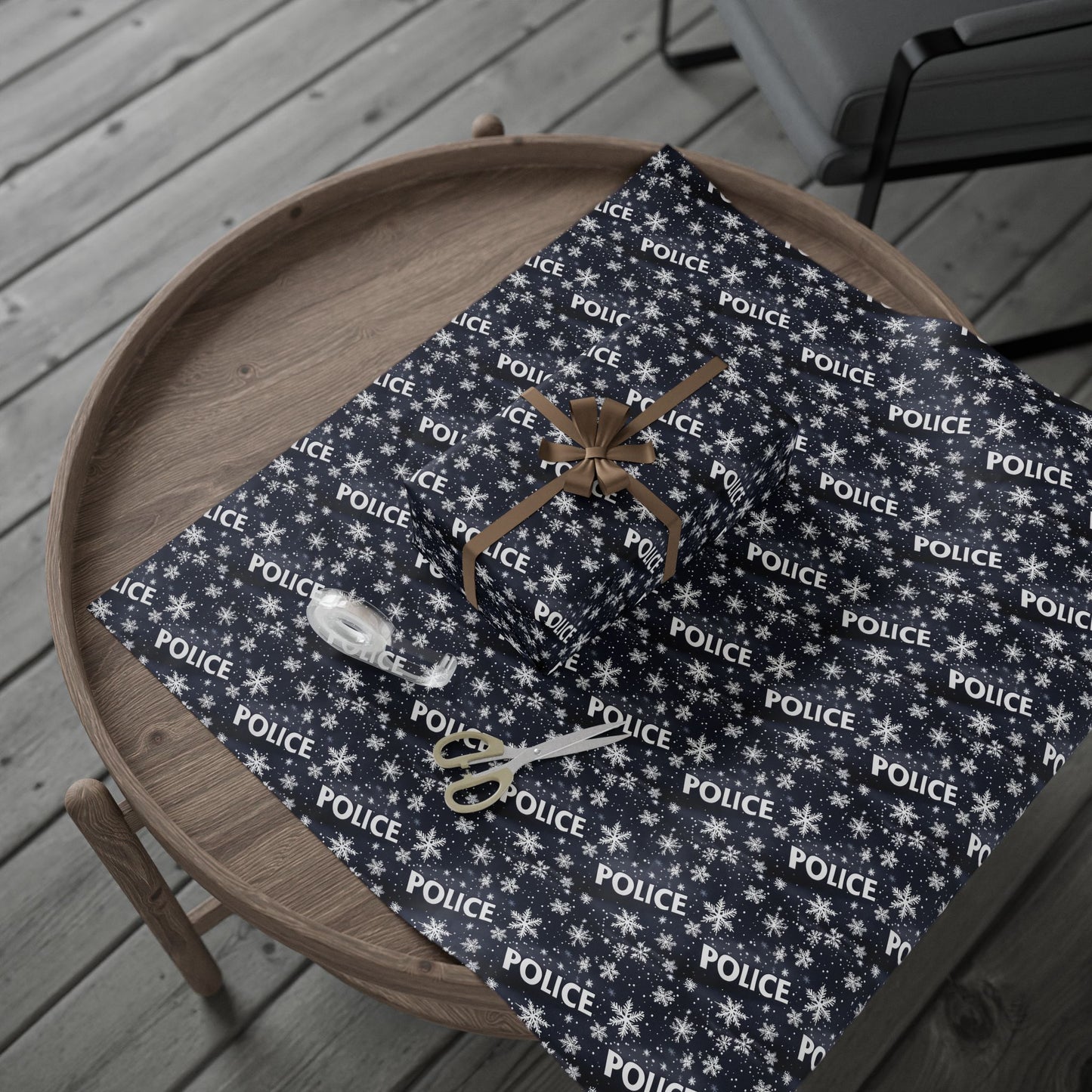 Police Wrapping Paper