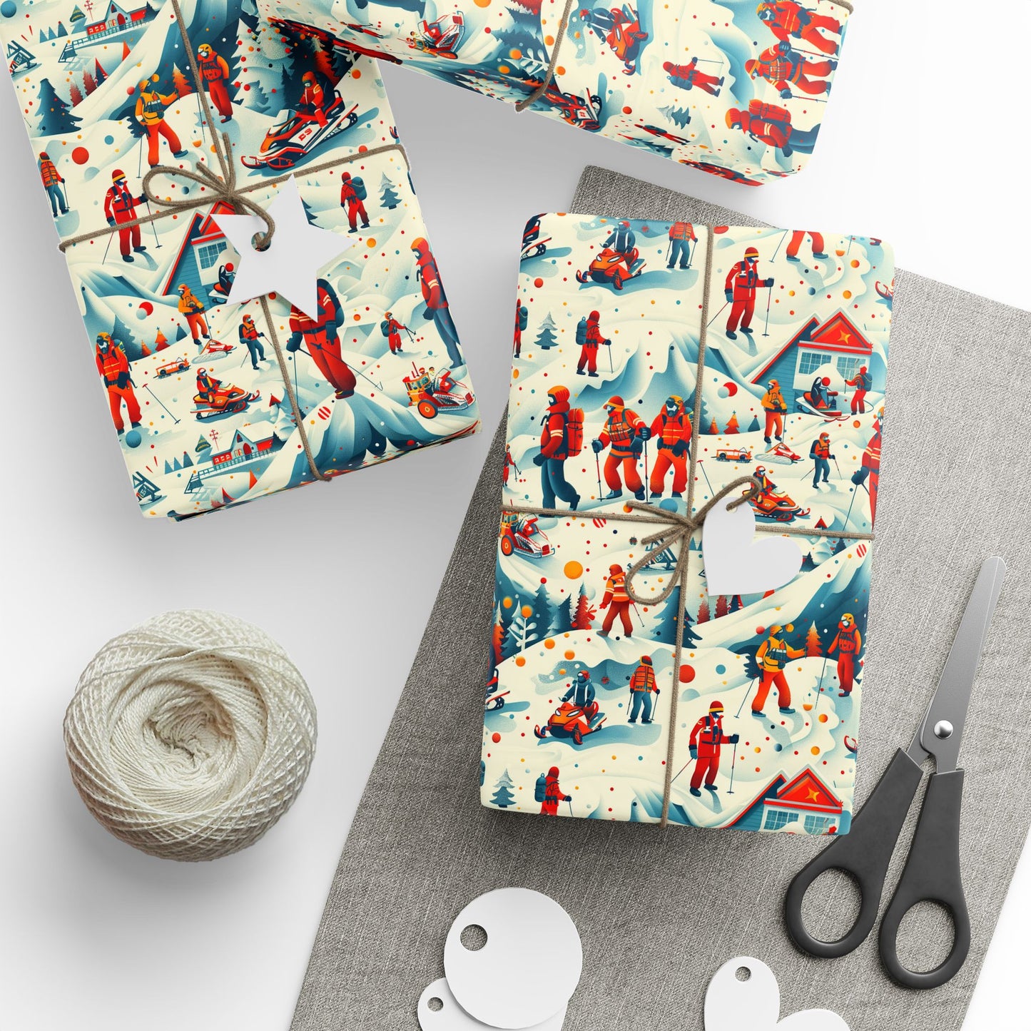 Search & Rescue Wrapping Paper