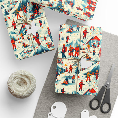 Search & Rescue Wrapping Paper