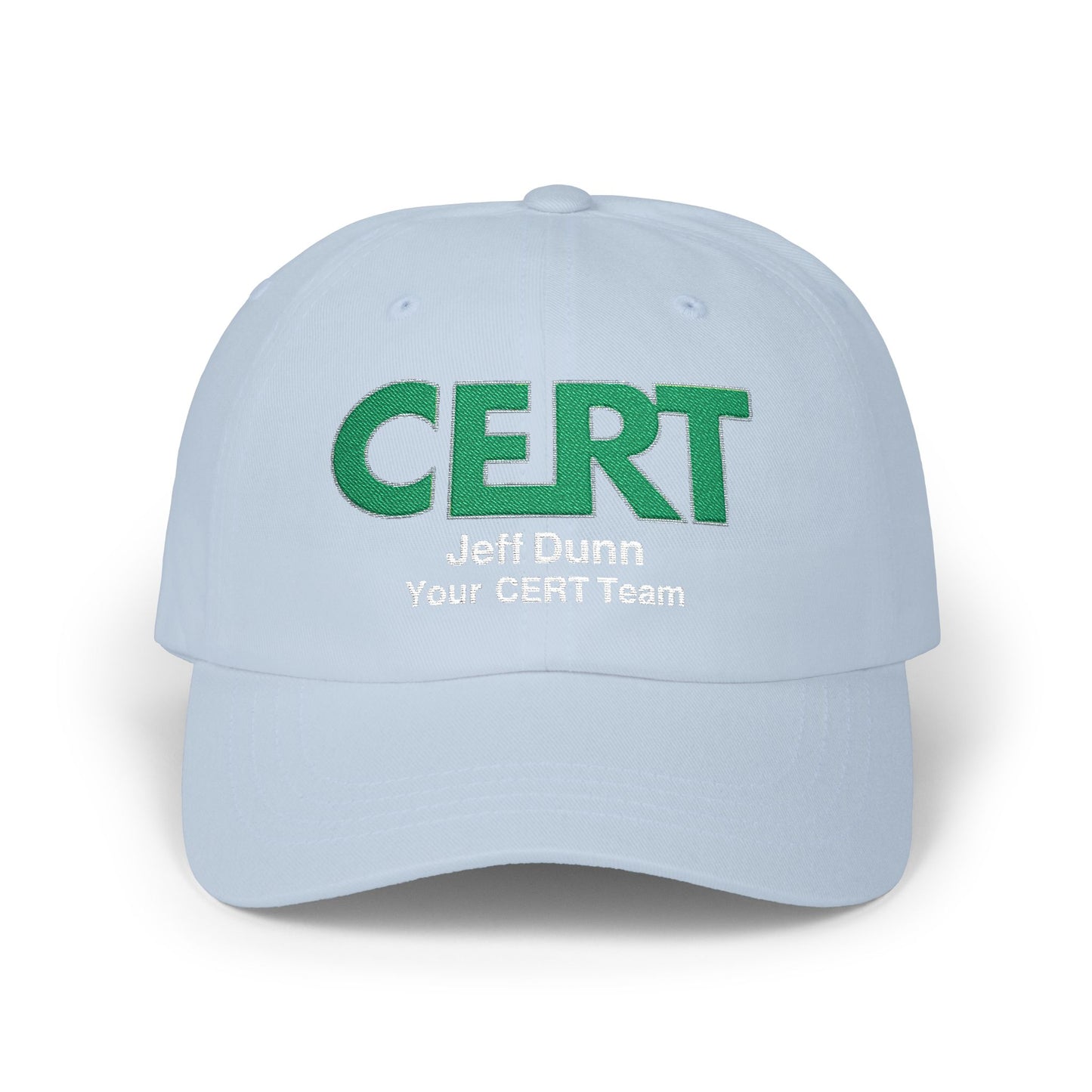 CERT Custom Baseball Cap